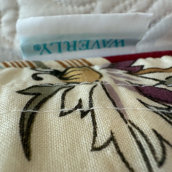 Waverly Floral Charleston Chirp accent pillow EUC - Picture 6 of 6